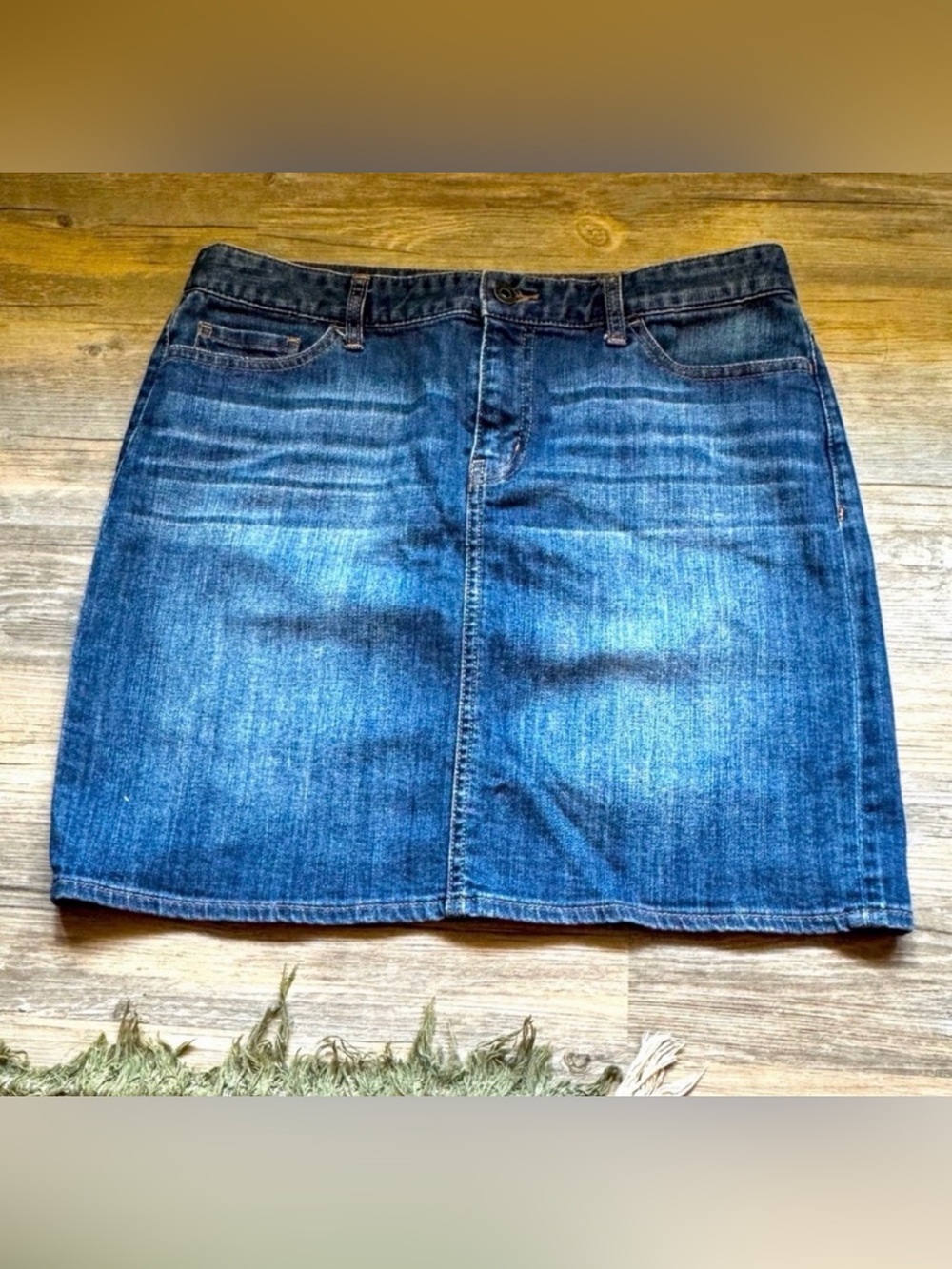Tommy Hilfiger Classic Denim Mini Skirt Size 8